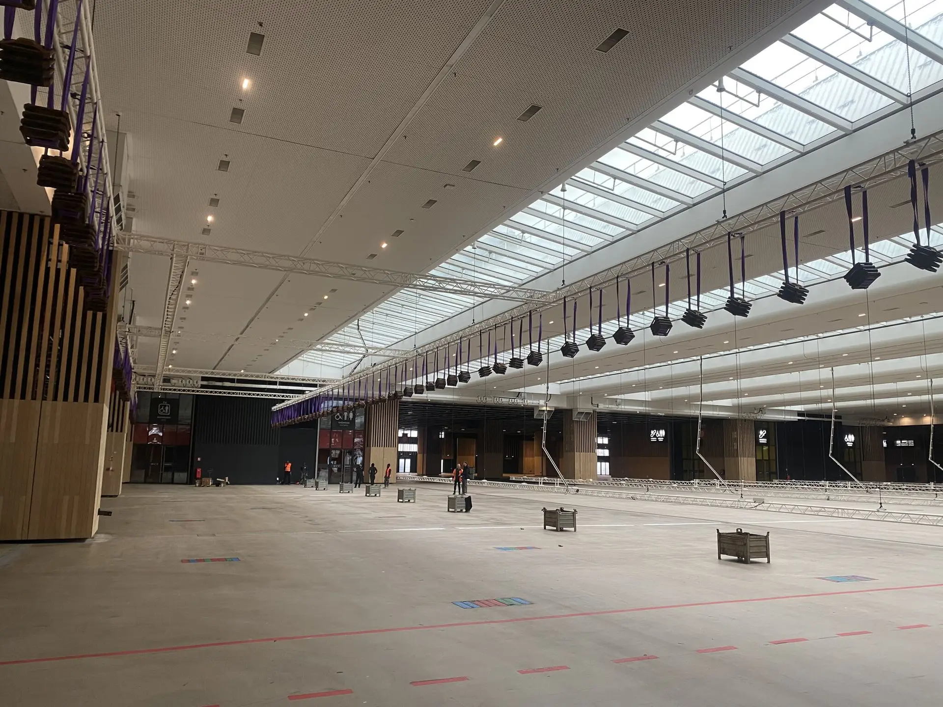 essai levage structures scéniques Versailles