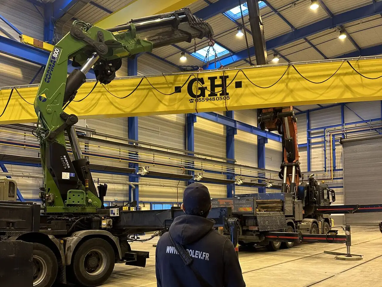 Démontage de ponts roulants à Vitry-sur-Seine : expertise et sécurité par APL
