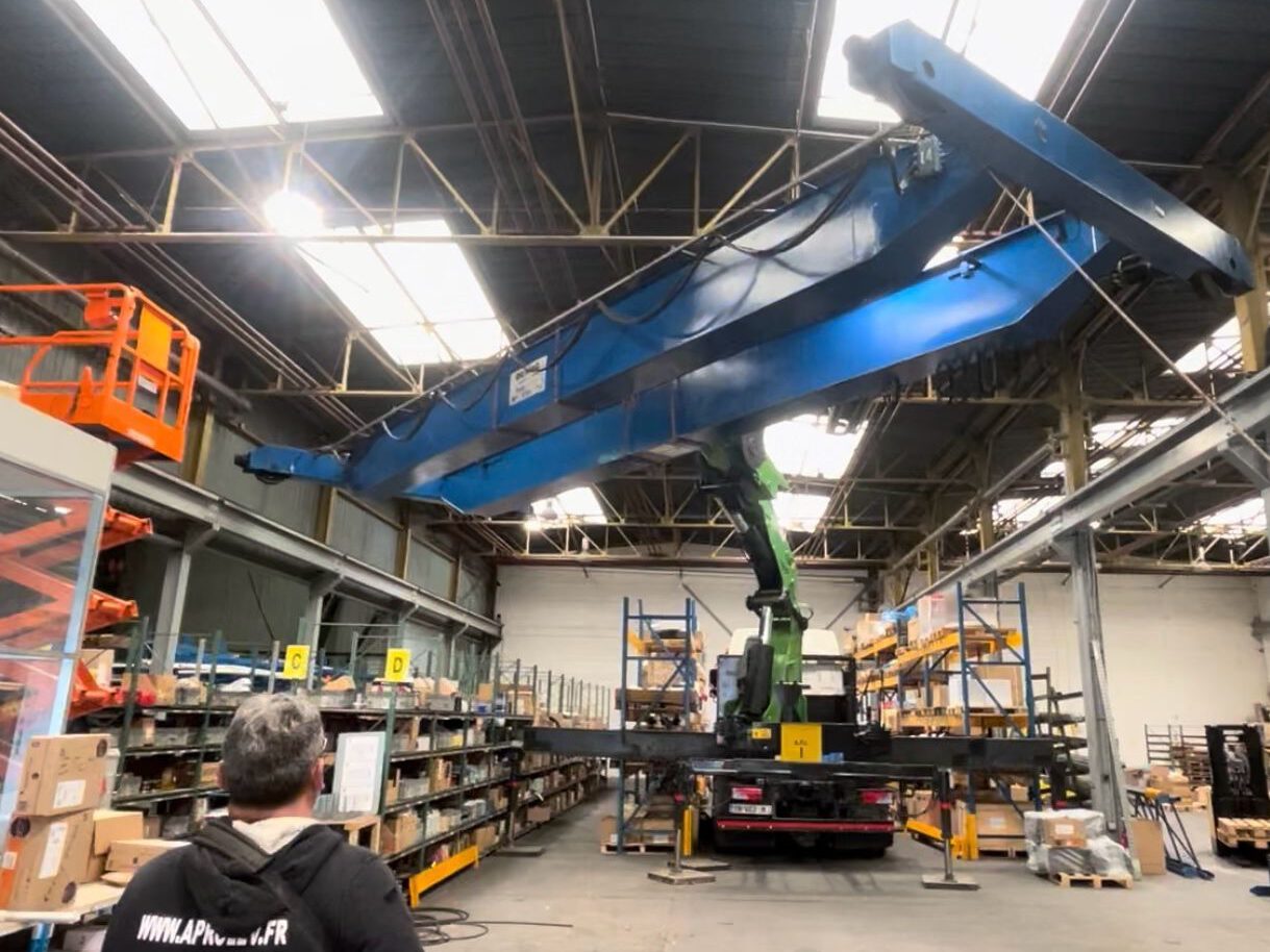 dépose pont roulant 20T Créteil APL