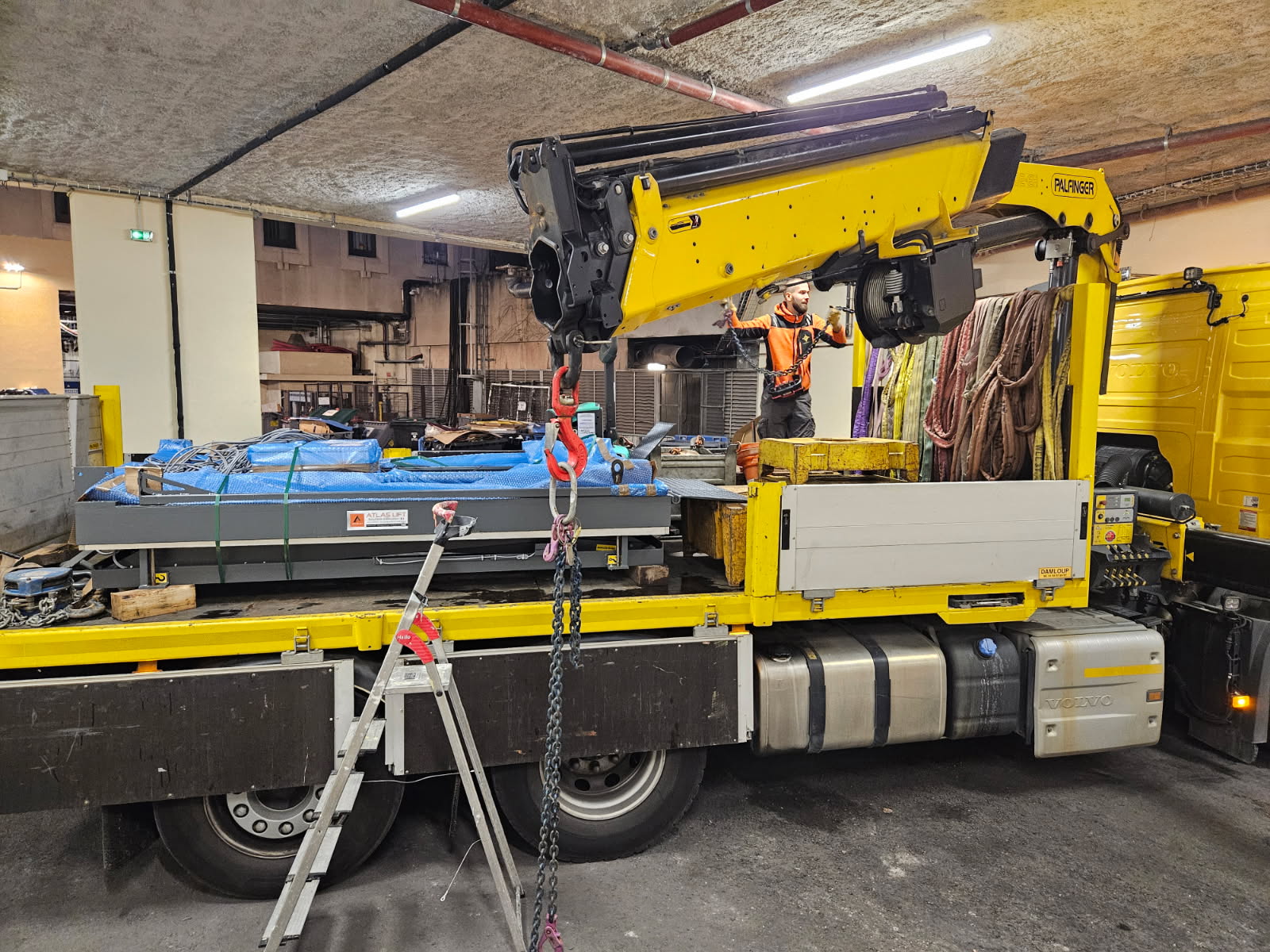 Installation table elevatrice APL