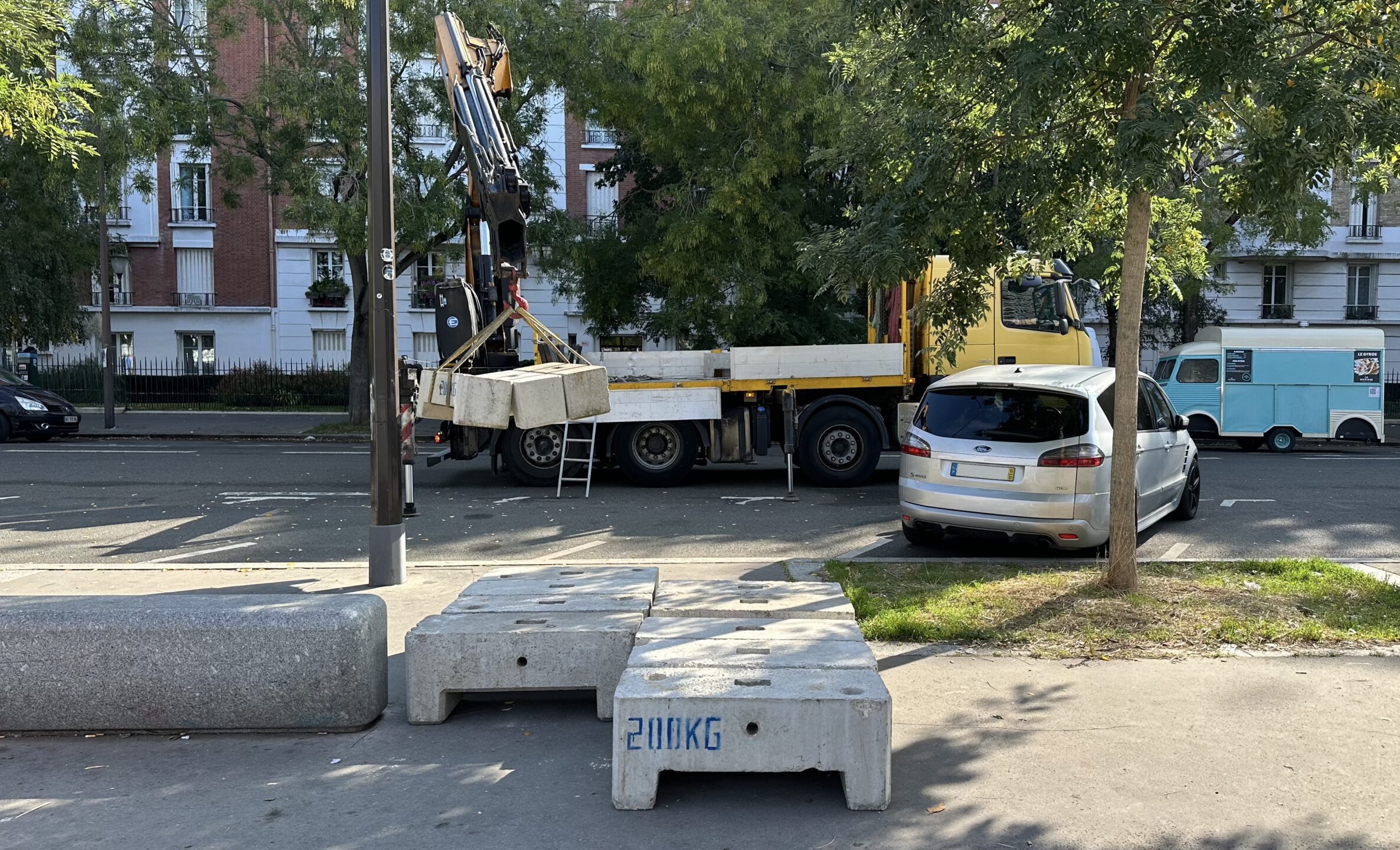 APL Location de lests en béton pour structures gonflables et évènements