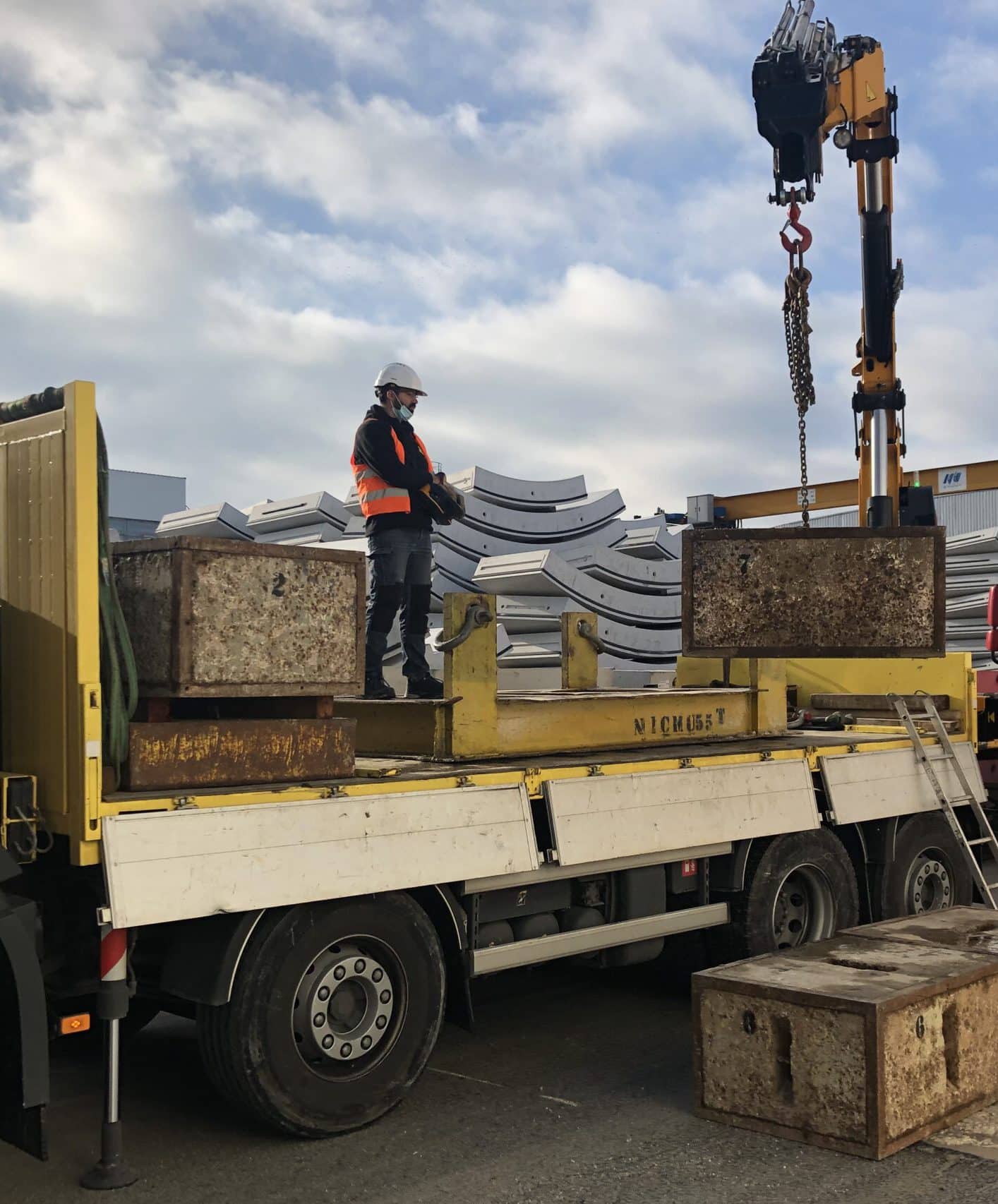 APL essai en charge portique Limoges-fourche