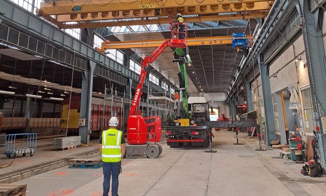 Remplacement d’un pont roulant – Intervention de levage industriel